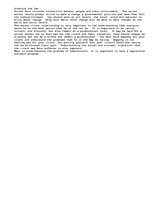 Essays 'When Understanding the Clients', 2.