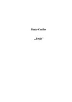 Essays 'Paulo Coelho "Brida"', 1.
