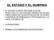 Presentations 'Dumping. Trabajo de investigación', 7.