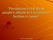 Presentations 'Perceptions of the Swiss People’s Attitude to a Marketing Service or Recreation ', 1.