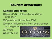 Presentations 'Tourism in Ireland', 14.