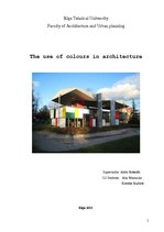 Research Papers 'The Use of Colours in Architecture', 1.