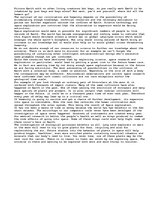 Essays 'Space Exploration', 1.