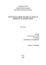 Research Papers 'The Narrator and the Narrative in "Heart of Darkness" by Joseph Conrad', 1.