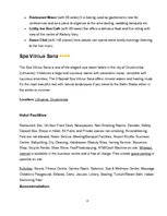 Presentations 'Comparison of Two Resort Hotels', 24.