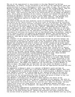 Essays 'Discuss the nature and significance of the supernatural in "Macbeth."', 1.