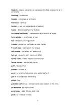 Summaries, Notes 'The Vocabulary of the English Slang', 7.