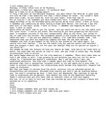 Essays 'I will always miss you.', 1.