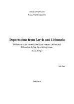 Research Papers 'Deportations from Latvia and Lithuania', 1.