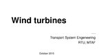 Presentations 'Wind Turbines', 1.