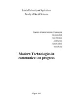 Research Papers 'Modern Technologies in Communication Progress', 1.