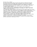 Essays 'Personal Essay - English', 1.