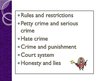 Presentations 'Laws', 2.