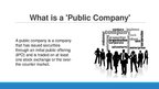 Presentations 'Private and Public Companies', 5.