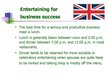 Presentations 'Business Etiquette in United Kingdom', 7.
