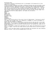 Essays 'Preliminary Test - how Different Wire of Different Materials Affect the Resistan', 1.