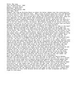 Essays 'Report on, The Loop by Nicholas Evans', 1.