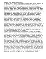 Essays 'A character study of Malachy McCourt from Angelas Ashes, written by Frank McCour', 1.