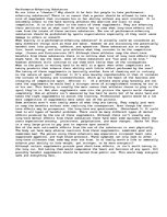 Essays 'Performance-Enhancing Substances', 1.