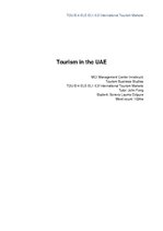 Essays 'Tourism in the UAE', 1.