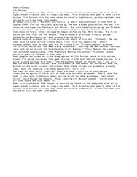 Essays 'Tim Burton, the Writer and Director', 1.