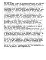 Essays 'Food Contamination', 1.