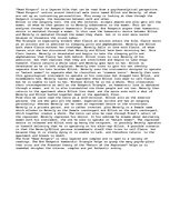 Essays '"Dead Ringers" directed by David Cronenberg. Plot summary and psychonanalysis.', 1.