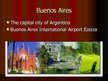 Presentations 'Business Travel to Argentina', 4.