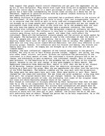 Essays 'A Person Is only as Good as His Background', 1.