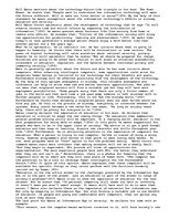 Essays 'Predictions about Information Age', 1.