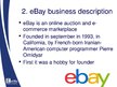 Presentations 'Amazon and eBay Marketing Compare', 11.