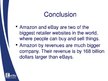 Presentations 'Amazon and eBay Marketing Compare', 18.