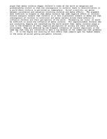 Essays 'Violence in the Media and how It Effects Young Children', 3.