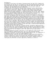 Essays 'Era of Romanticism', 1.