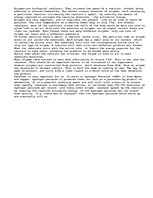 Essays 'How and why Do Enzymes Work?', 1.