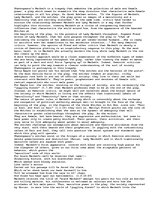 Essays 'Macbeth and Feminism', 1.