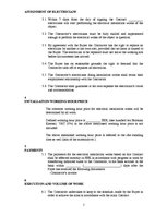 Samples 'Contract about Electrical Installation Works', 2.